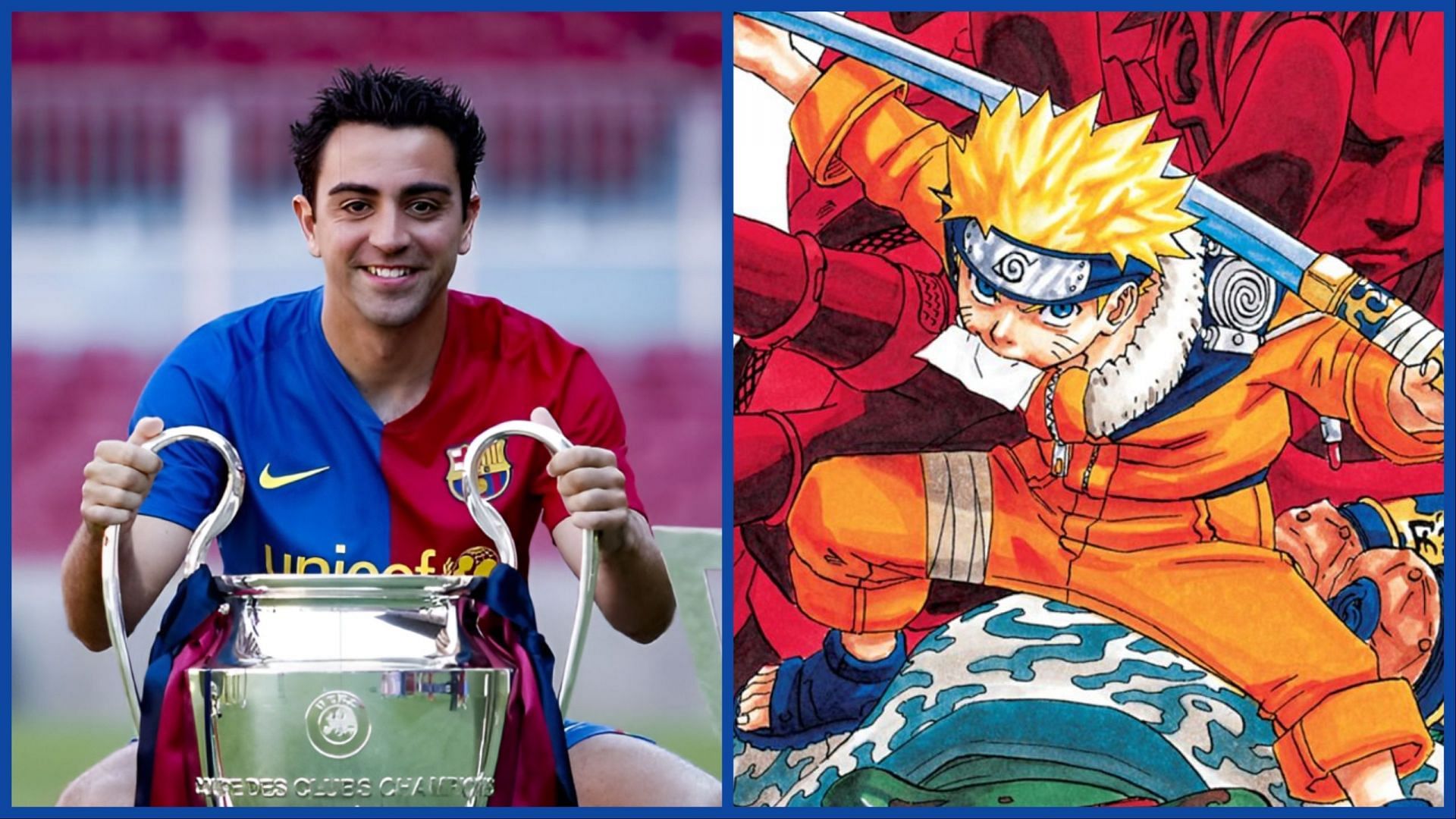 Xavi Hernandez reading Naruto unites anime and football fans yet again