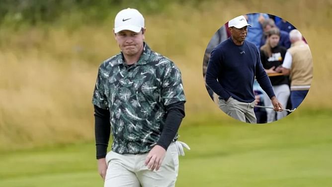 "It was uncomfortable" - Robert MacIntyre recalls the first time he crossed paths with Tiger Woods