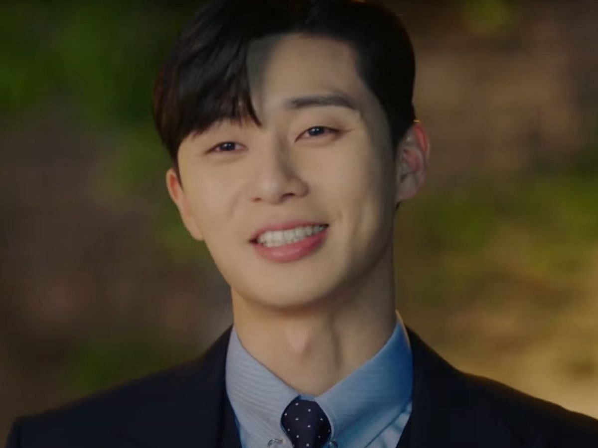 Park Seo-joon for What&#039;s Wrong With Secretary Kim (Image via YouTube/CJ ENM Global)