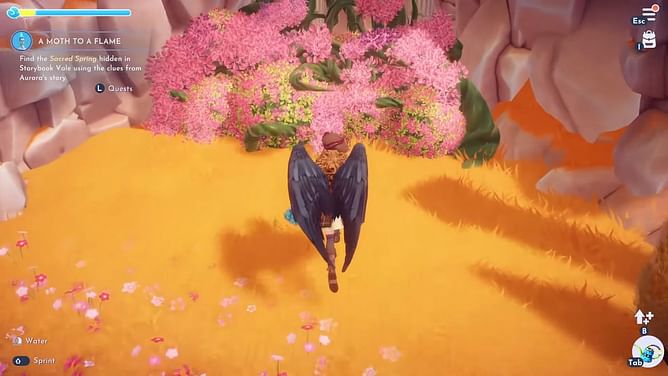How to find the Sacred Spring in Disney Dreamlight Valley