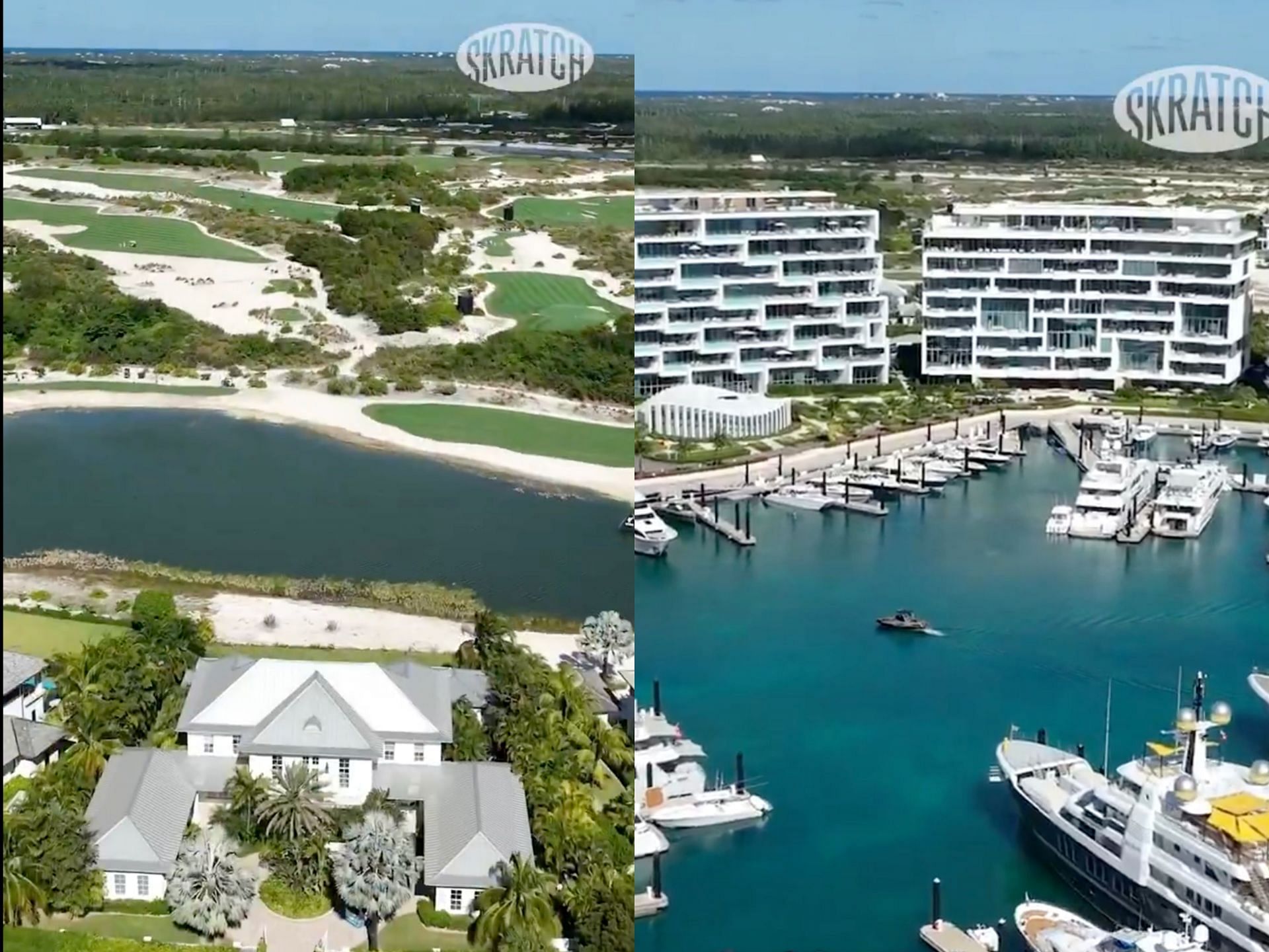 WATCH Inside the exclusive Albany Resort where Tiger Woods is hosting