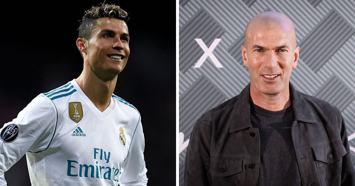 Cristiano Ronaldo and Zinedine Zidane
