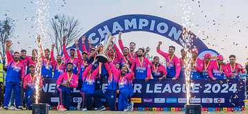 [Watch] Janakpur Bolts' winning moment as they clinch the inaugural Nepal Premier League title defeating Sudur Paschim Royals in the final