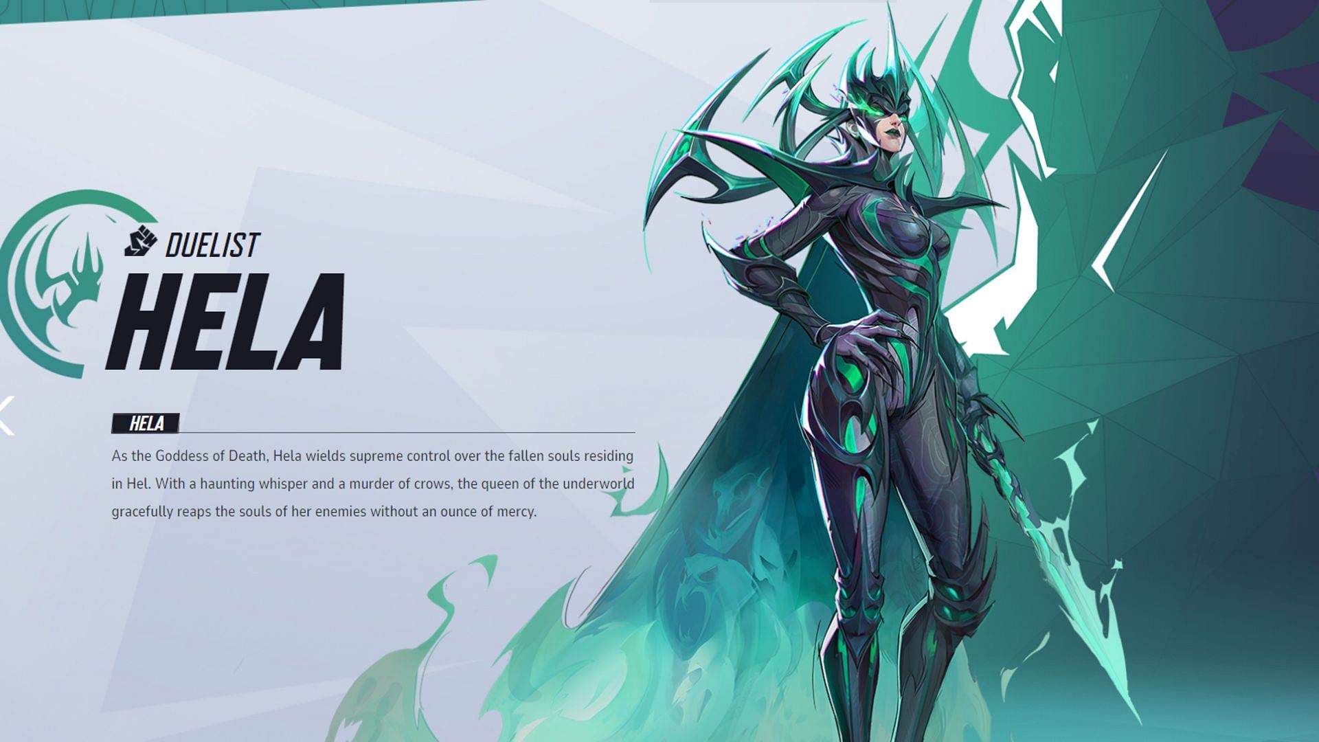 Hela in Marvel Rivals (Image via NetEase Games)