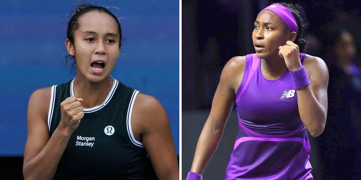 Leylah Fernandez (L) and Coco Gauff | Images: Getty