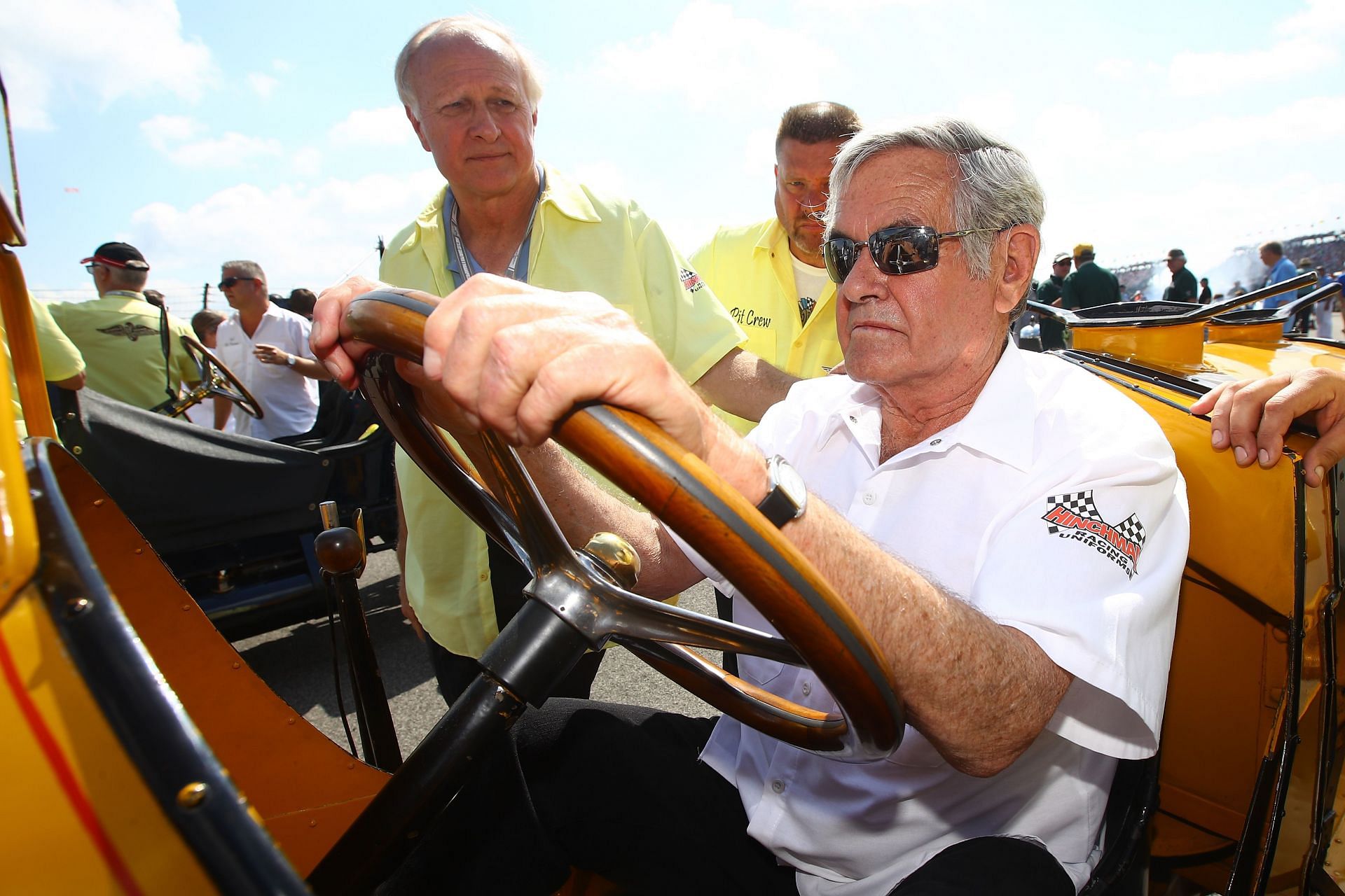 Al Unser Sr drives the Marmon Wasp at the 2016 Indy 500 - Source: Getty