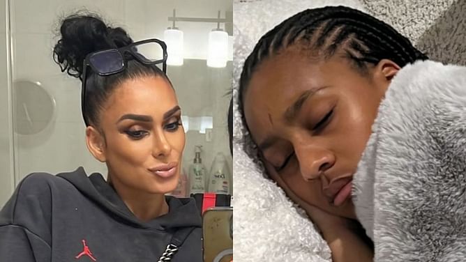 Gilbert Arenas' daughter Hamiley Arenas reacts in 2 words to mom Laura Govan’s sneaky Christmas snap