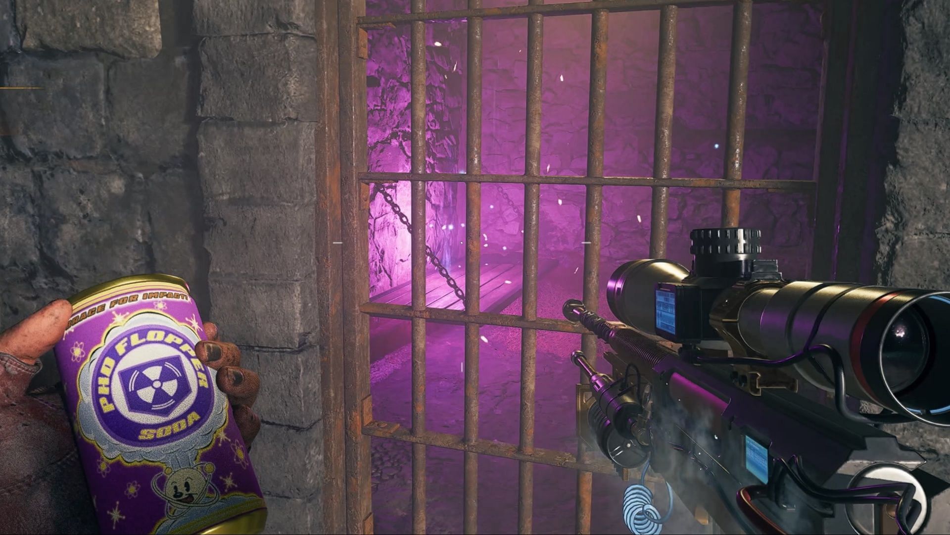 Completing the Mr Peek Free Perk Easter Egg guide in Black Ops 6 Zombies Citadelle des Morts (Image via Activision)