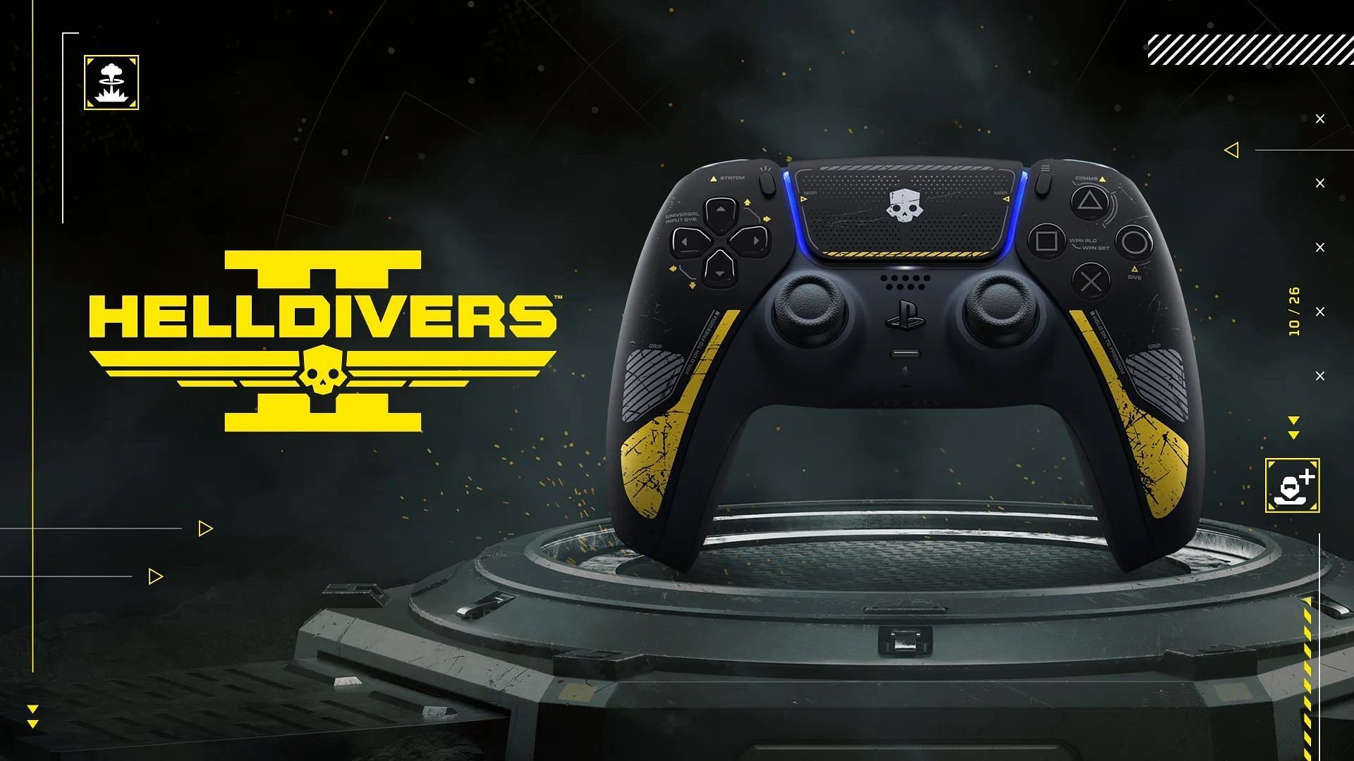 Picture of DualSense Wireless Controller Helldivers 2 Limited Edition