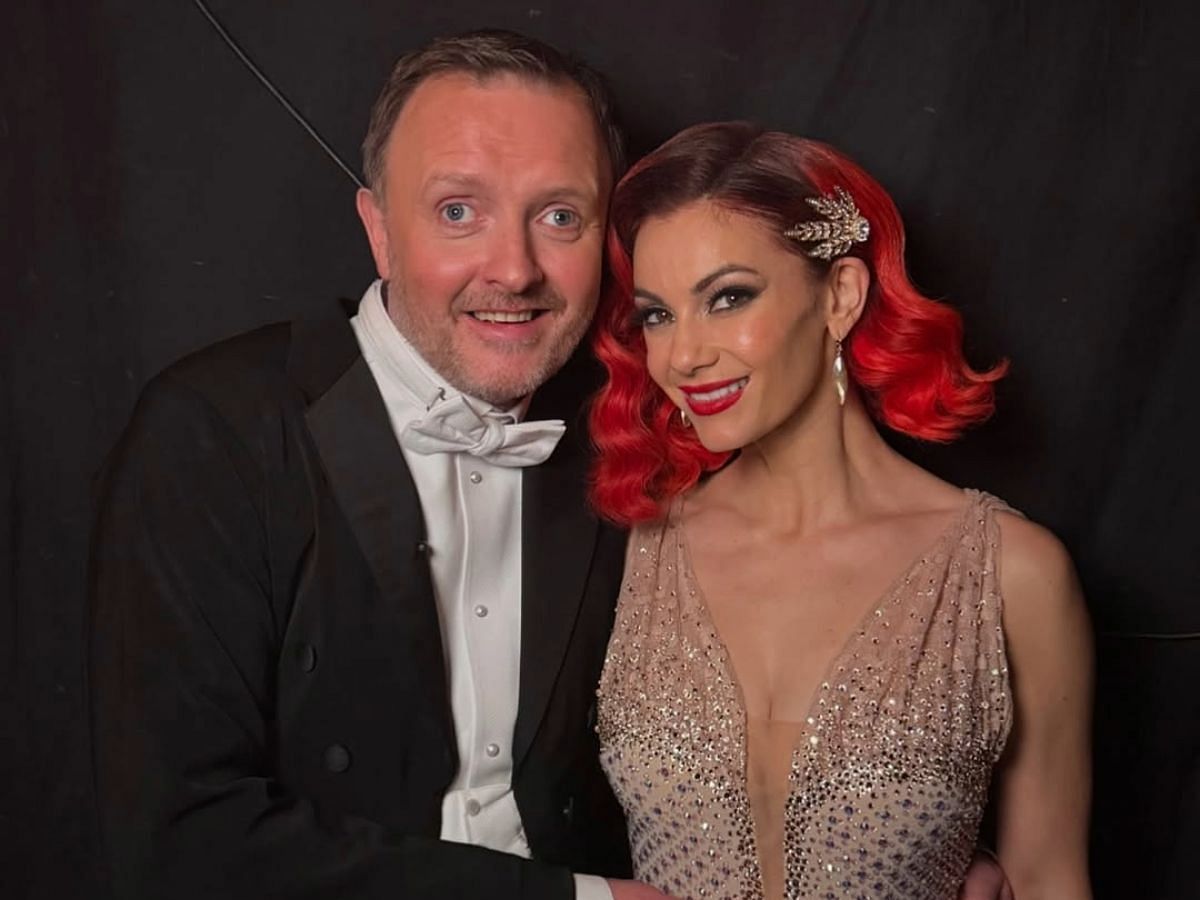 Chris and Dianne from Strictly Come Dancing (Image via Instagram/@diannebuswell)