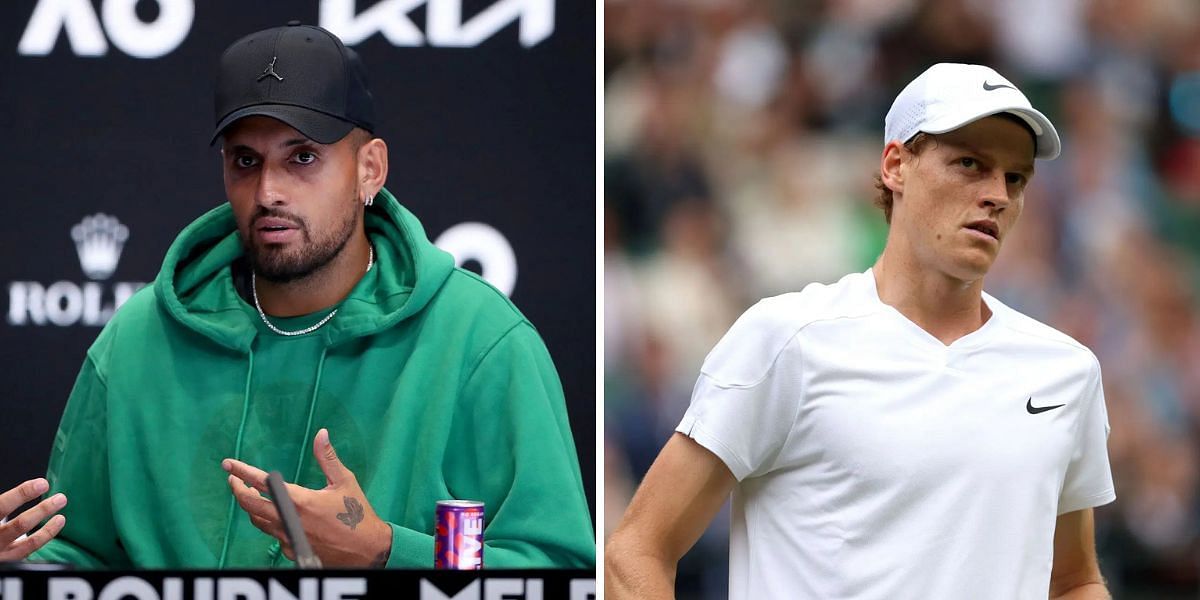 Nick Kyrgios has taken fresh shots at Jannik Sinner ahead of his comeback at the Brisbane International 2025. (Photo: Getty)