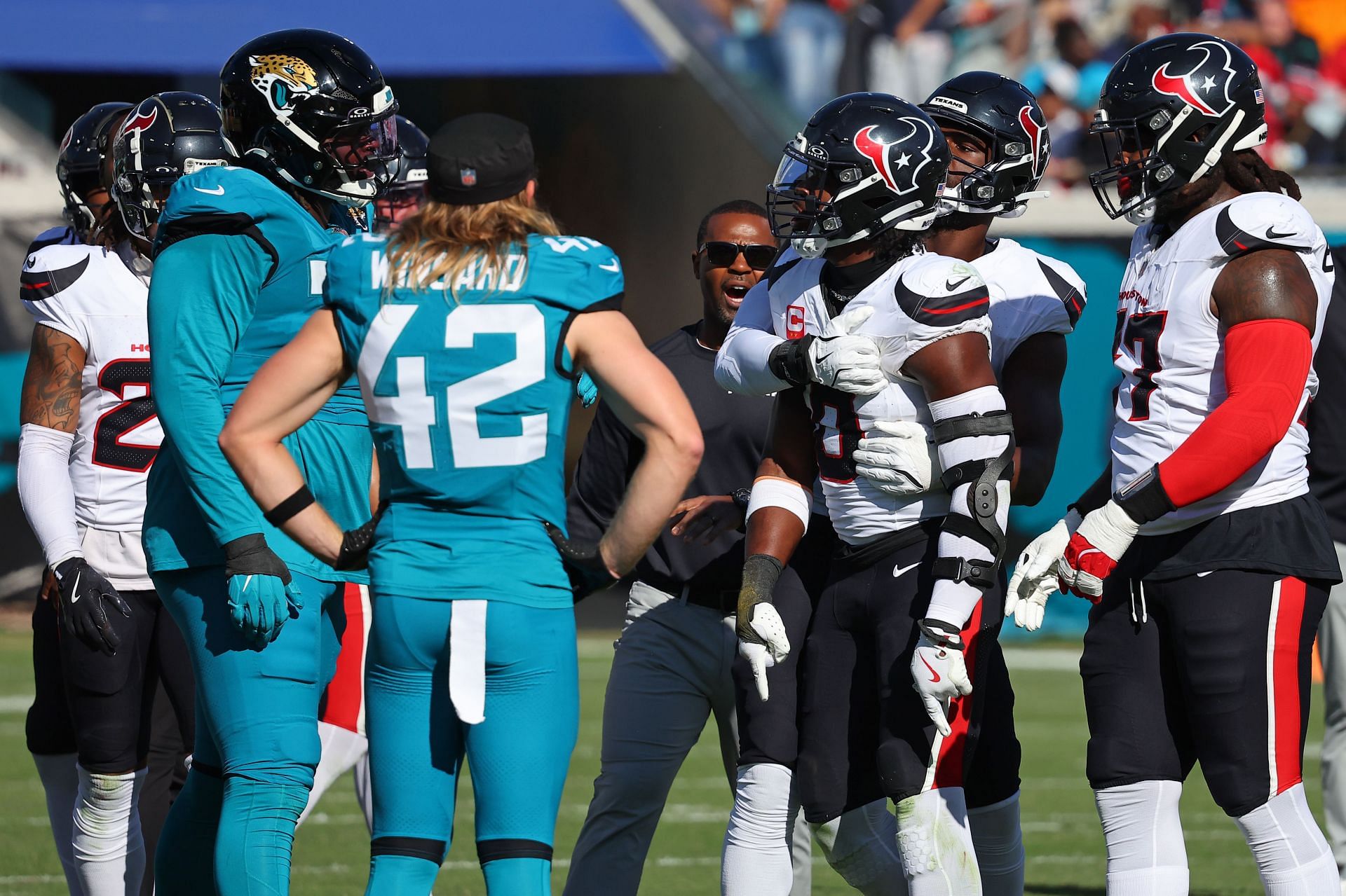 Houston Texans vs. Jacksonville Jaguars (Credits: Getty)