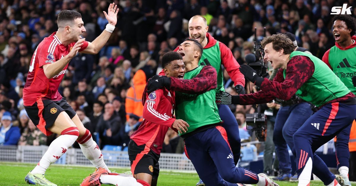 Manchester United secure all three points against Manchester City in the Derby 