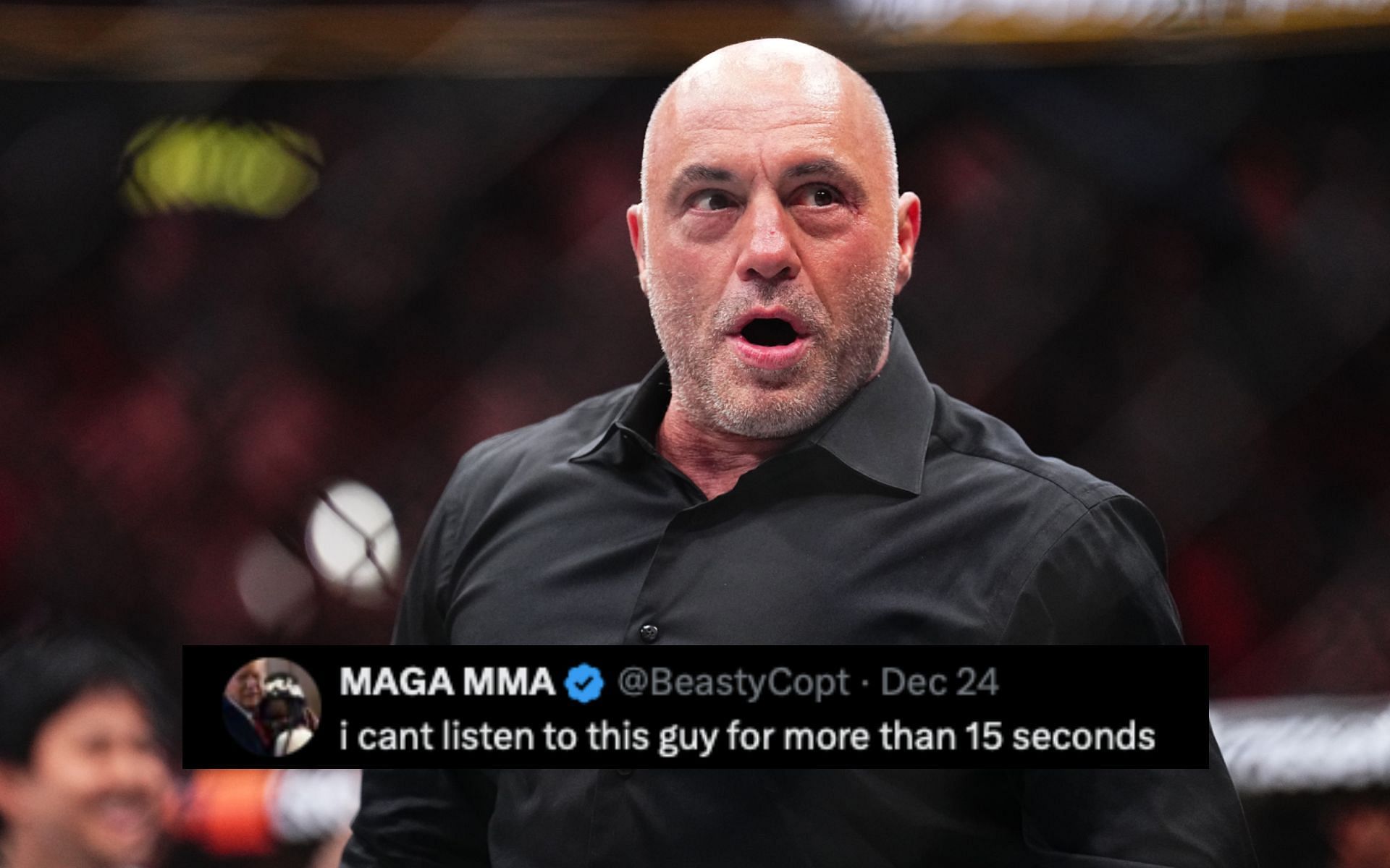 Fans react to Joe Rogan