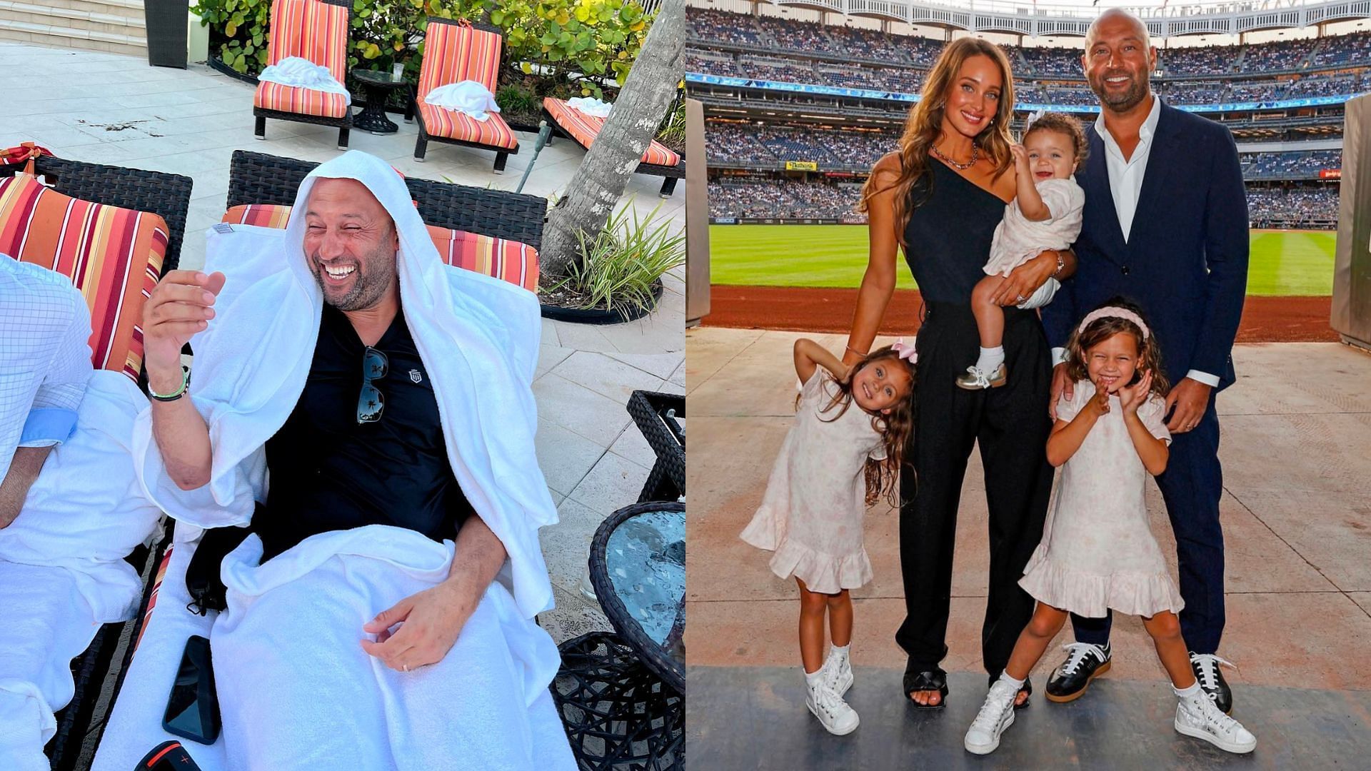 New York Yankees Great Derek Jeter &amp; His Family