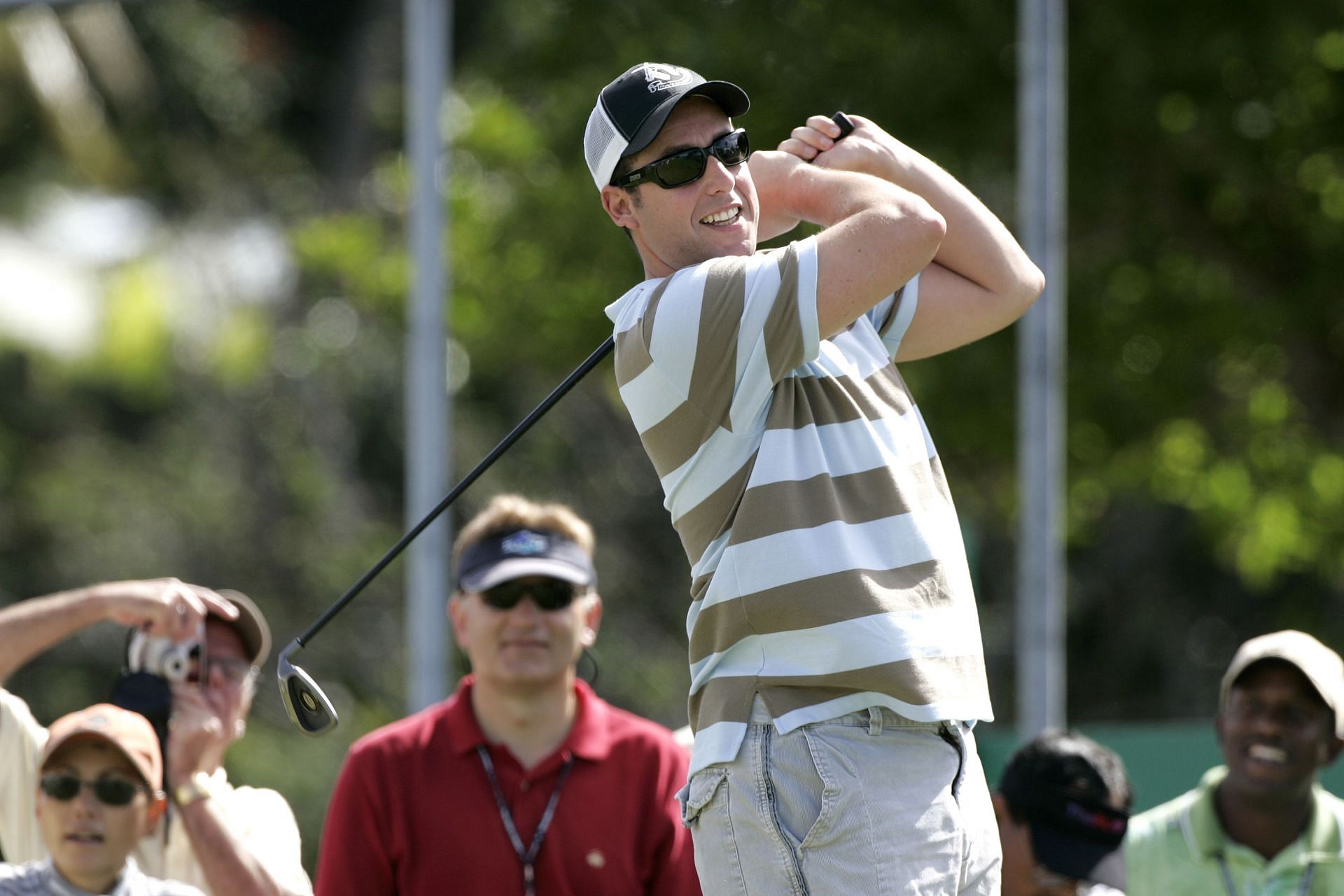 Adam Sandler, 2006 Sony Open in Hawaii, Pro-Am event (Image via Getty)