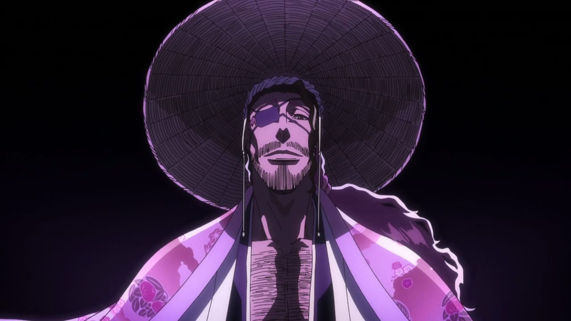 Shunsui Kyoraku in Bleach TYBW episode 35 (Image via Pierrot Films)