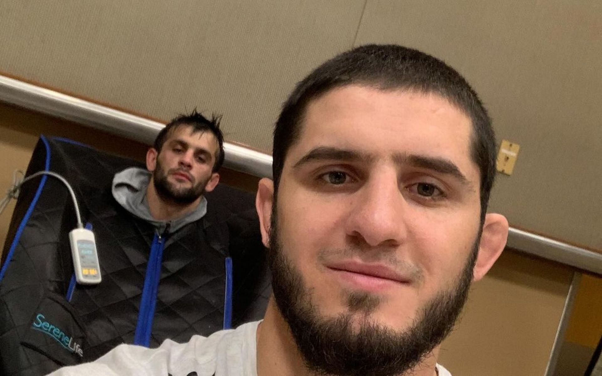 Islam Makhachev congratulated Gadzhi Rabadanov. [Image coutesy: @islam_makhachev on Instagram]