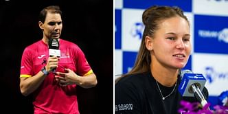 "Rafael Nadal was an example not only in sports but also as a person, it's sad when such worthy people leave" - Veronika Kudermetova