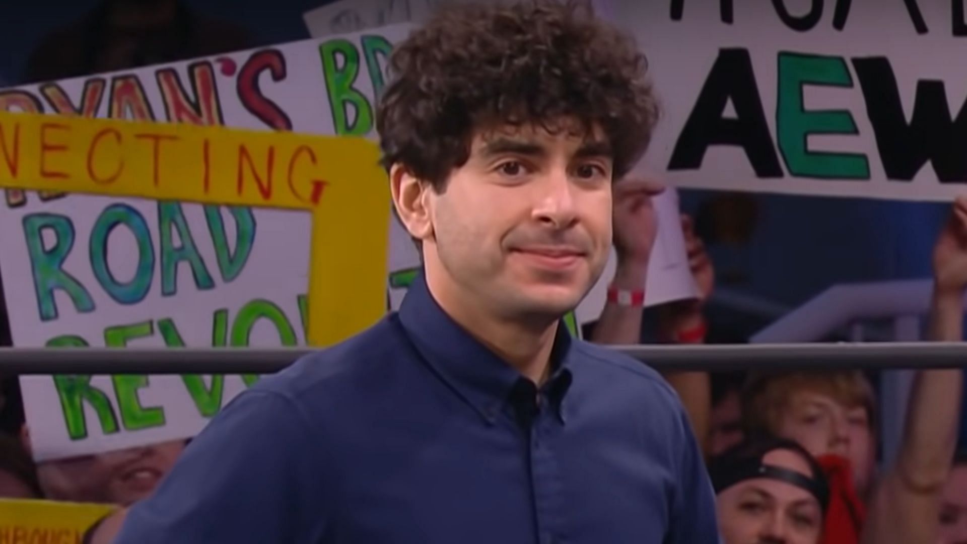 Tony Khan is the president of AEW. (Image credits: AEW YouTube channel)