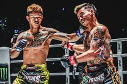 WATCH: Thai slugger Kongthoranee Sor Sommai comes back from the brink of defeat to send Gingsanglek to the shadow realm