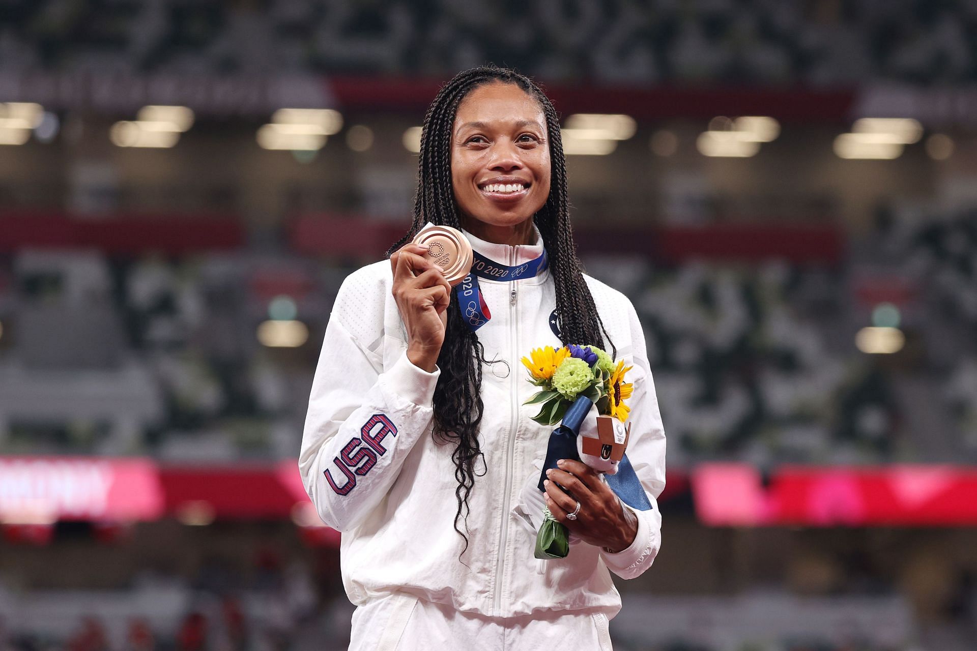 Allyson Felix. Source: Getty