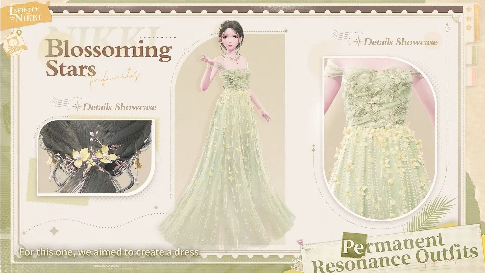 Outfit: Blossoming Stars (Image via InFold Games)