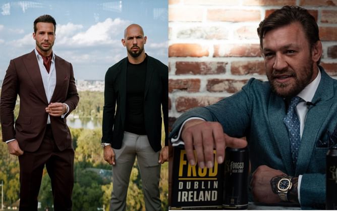Andrew Tate's brother Tristan shares six-word reaction to Conor McGregor's recent mandatory 'Forged Stout' promotion post