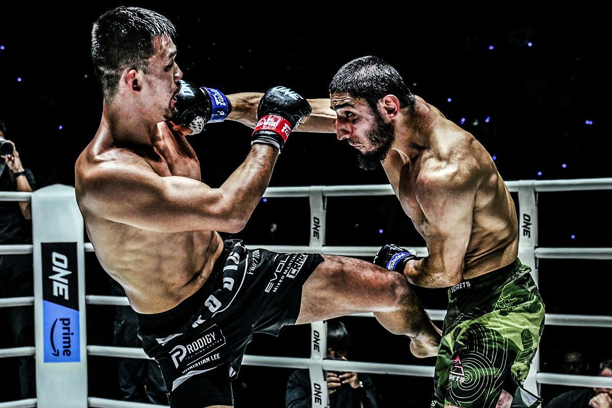 Christian Lee and Alibeg Rasulov - Photo by ONE Championship