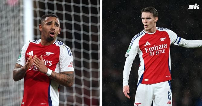 “That’s what I was telling him” - Arsenal star Gabriel Jesus opens up on what he told Odegaard to execute plan of scoring in Carabao Cup win