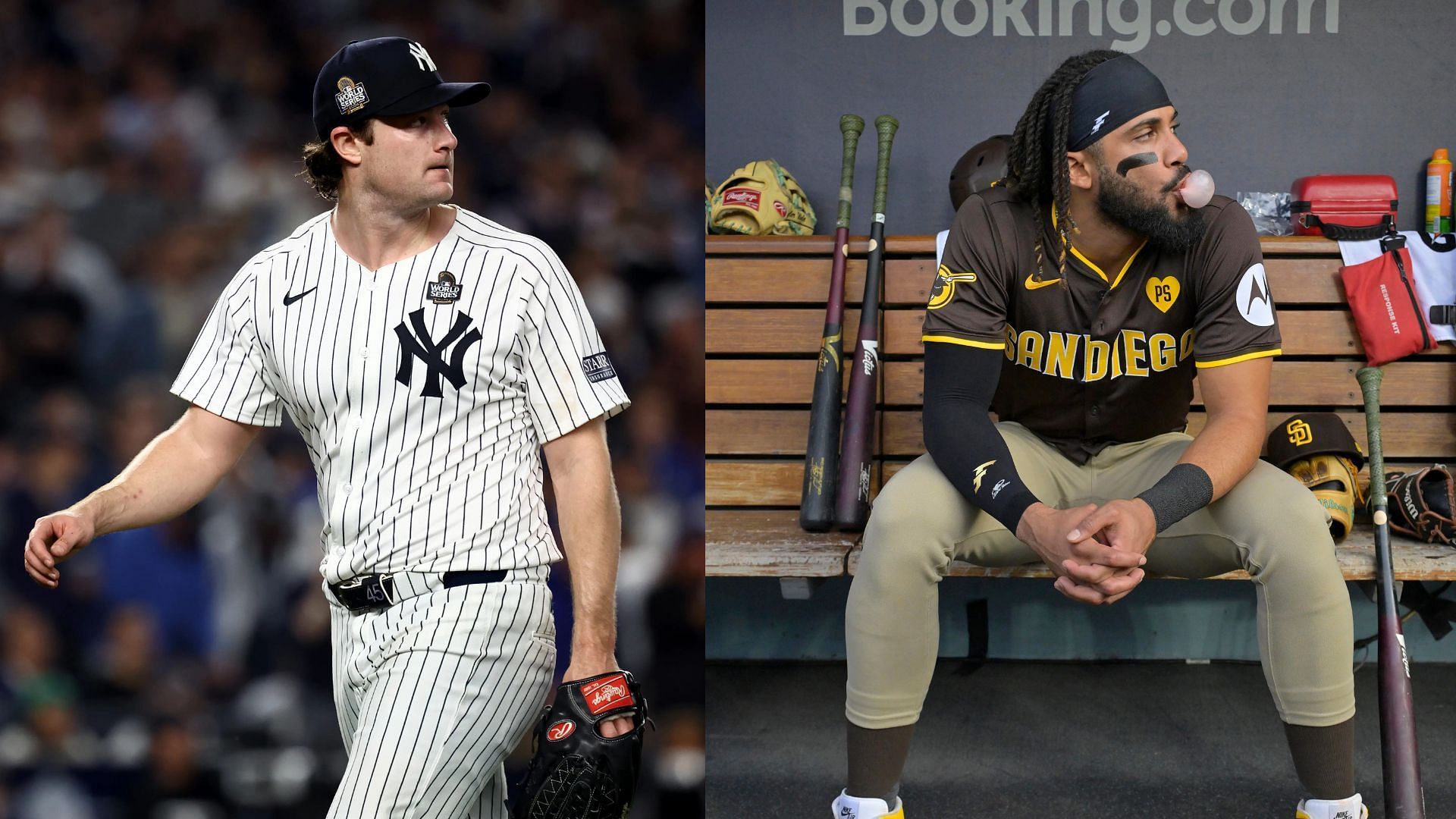 MLB stars Fernando Tatis Jr. and Gerrit Cole overcame their injuries in 2024 to star for their teams (Photo Source: IMAGN)