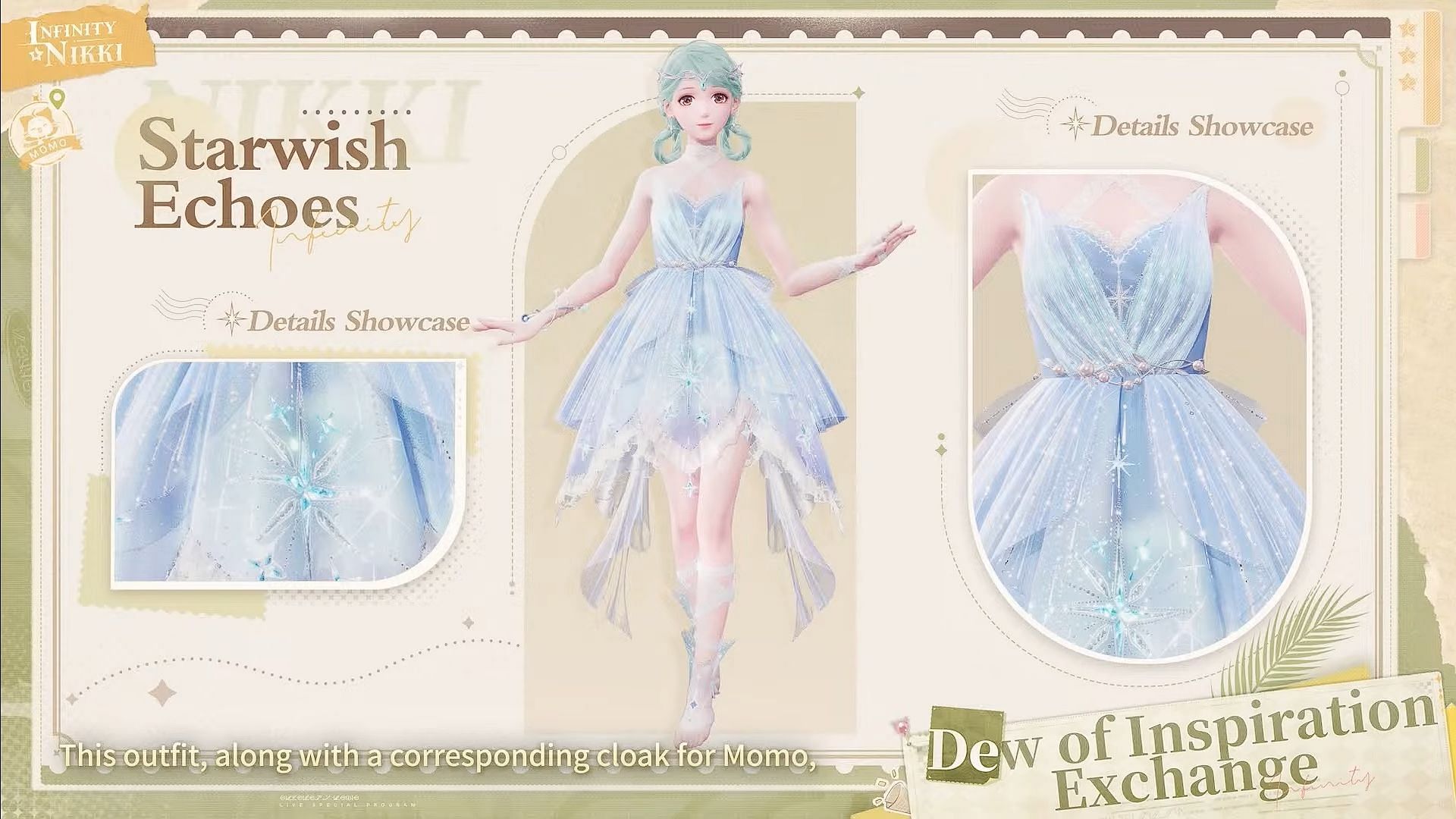 Outfit: Starwish Echoes (Image via InFold Games)