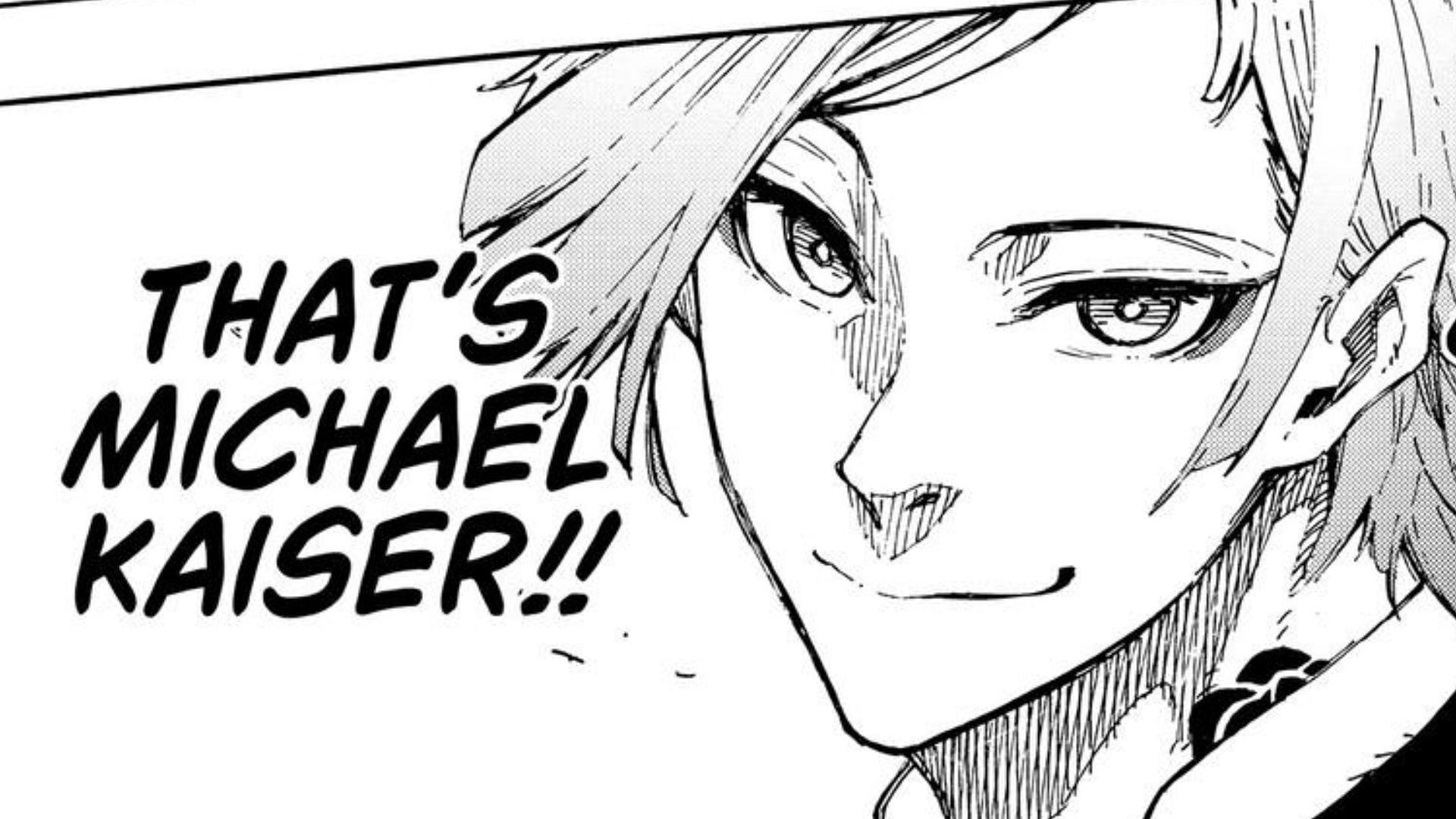 Michael Kaiser as seen in the Blue Lock manga (Image via Kodansha)