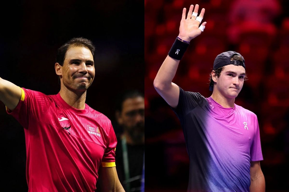 Rafael Nadal and Joao Fonseca - Source: Getty