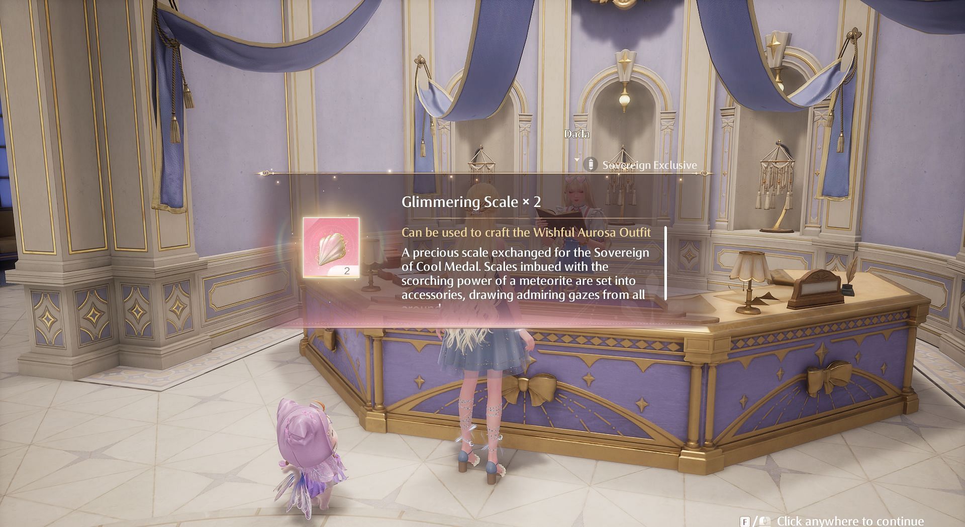 Glimmering Scale in Infinity Nikki (Image via Infold Games)