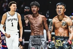 "Wembanyama, Rodtang hybrid" - Fans have some fun with their wild comparisons for 6-foot-4 striking phenom Nabil Anane