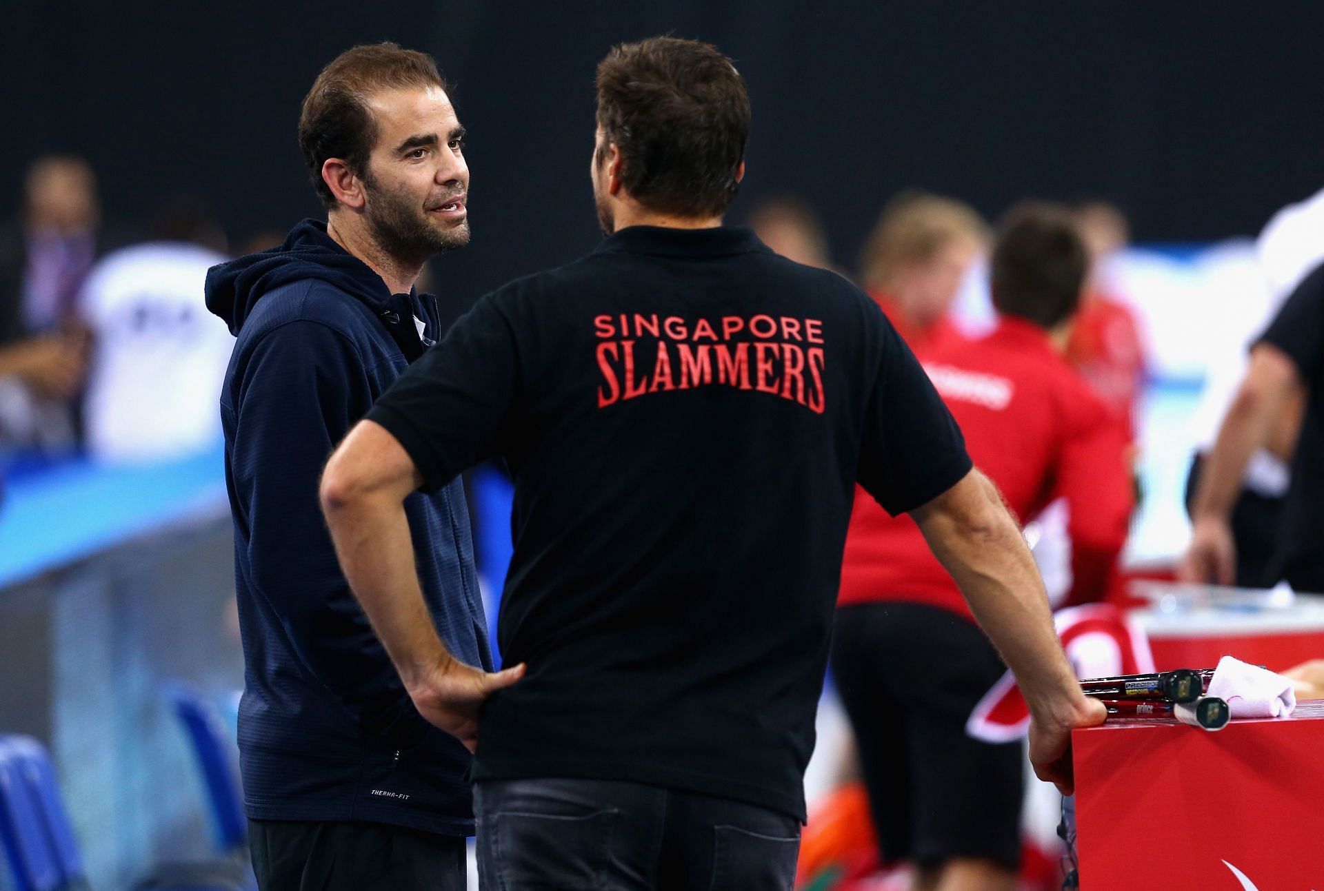 Pete Sampras during the International Premier Tennis League (Image Source: Getty)