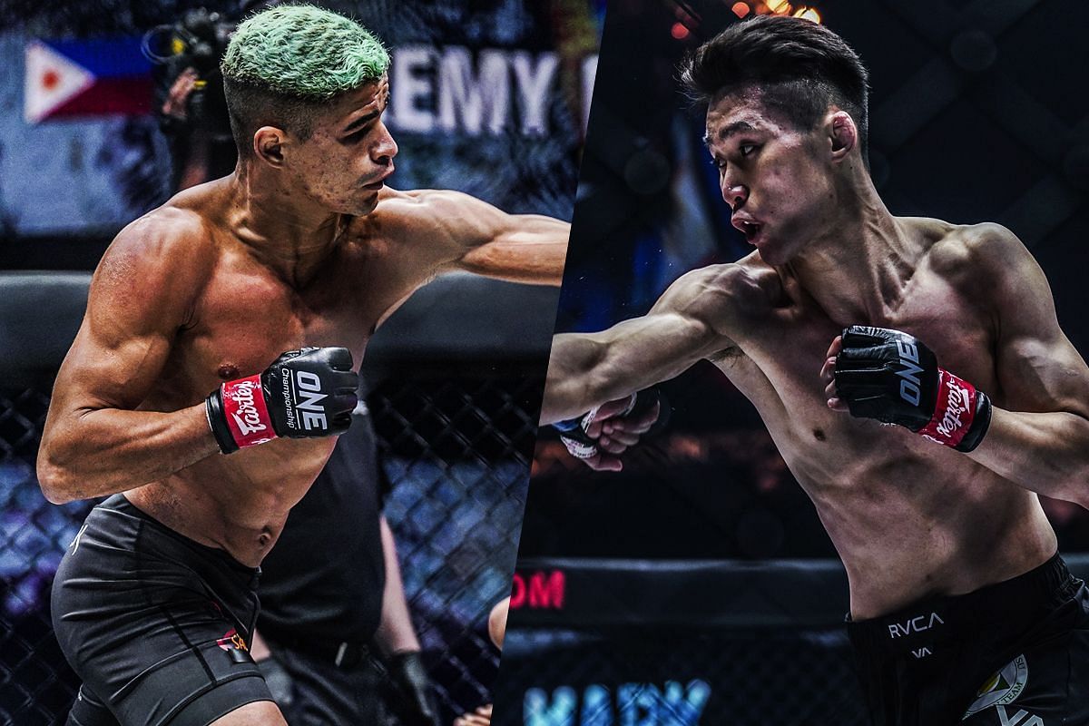 Fabricio Andrade (left) and Kwon Won Il (right). [Photos from ONE Championship]