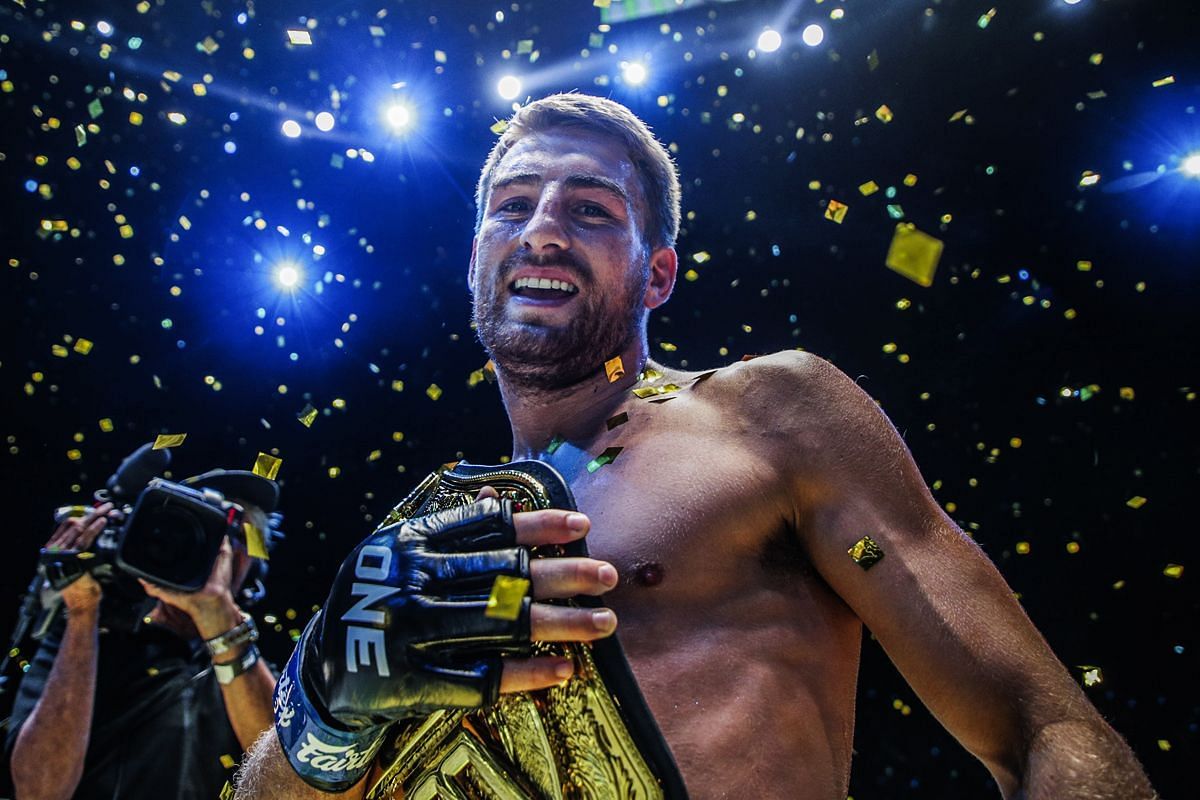 Jonathan Haggerty says he wants to inspire his teammates with his world title wins. [Photo from ONE Championship]