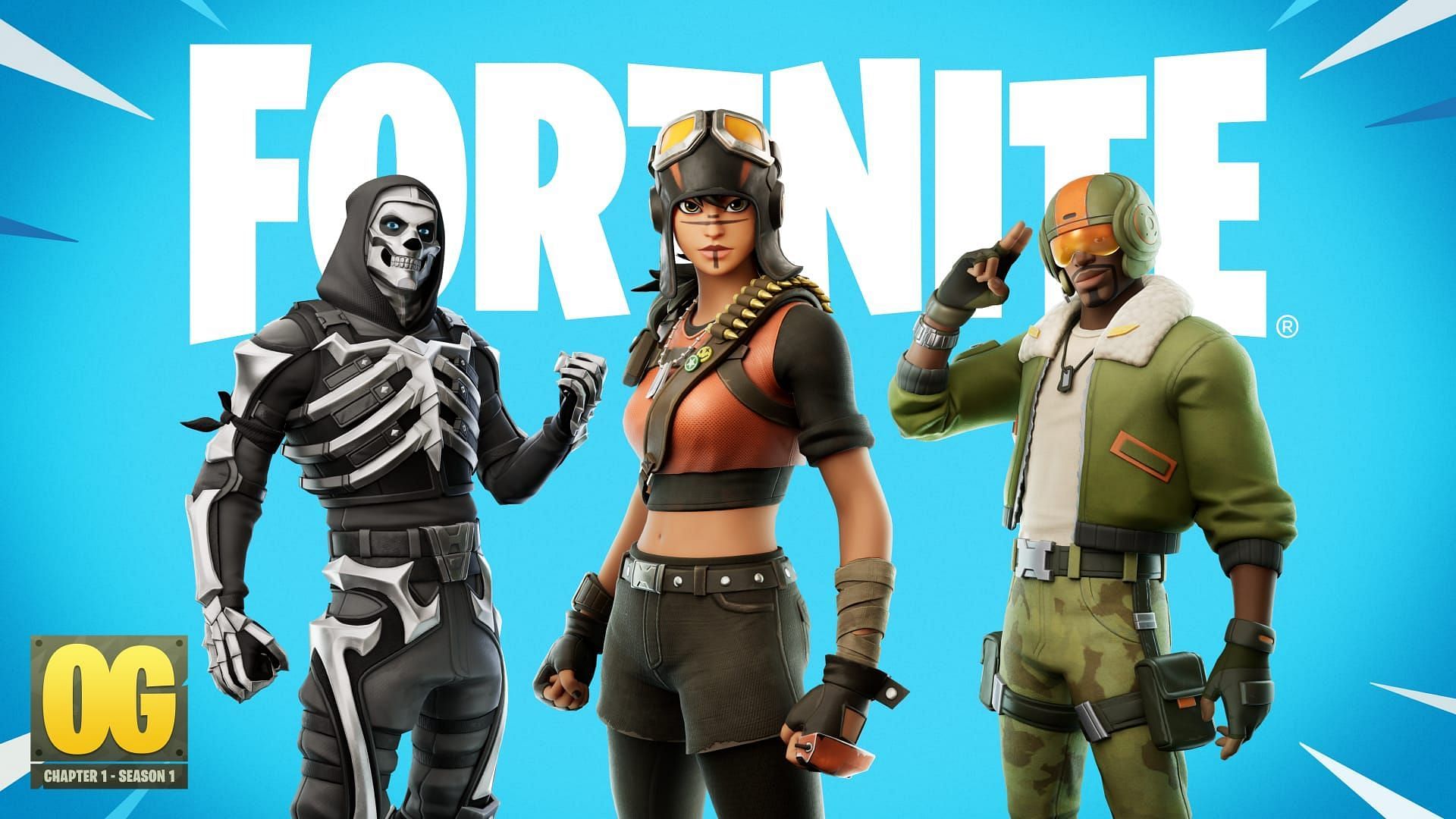 Fortnite OG Chapter 1 Season 1 patch notes reveal upcoming Outfits (Image via Epic Games)