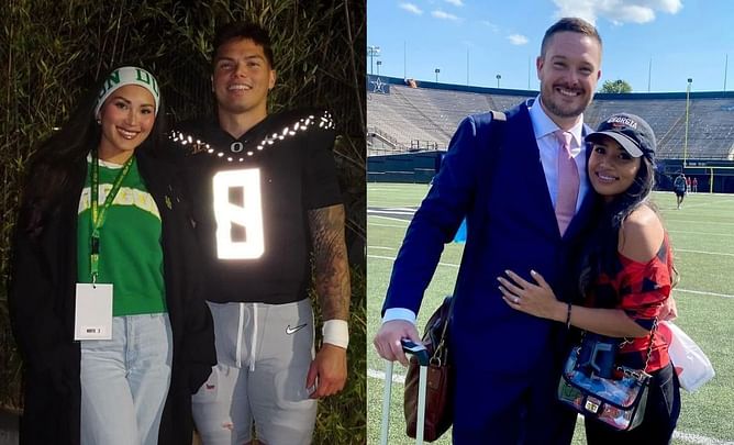 Dillon Gabriel's fiancée drops 3-word message to lift Dan Lanning's wife Sauphia's spirits amid her battle with cancer