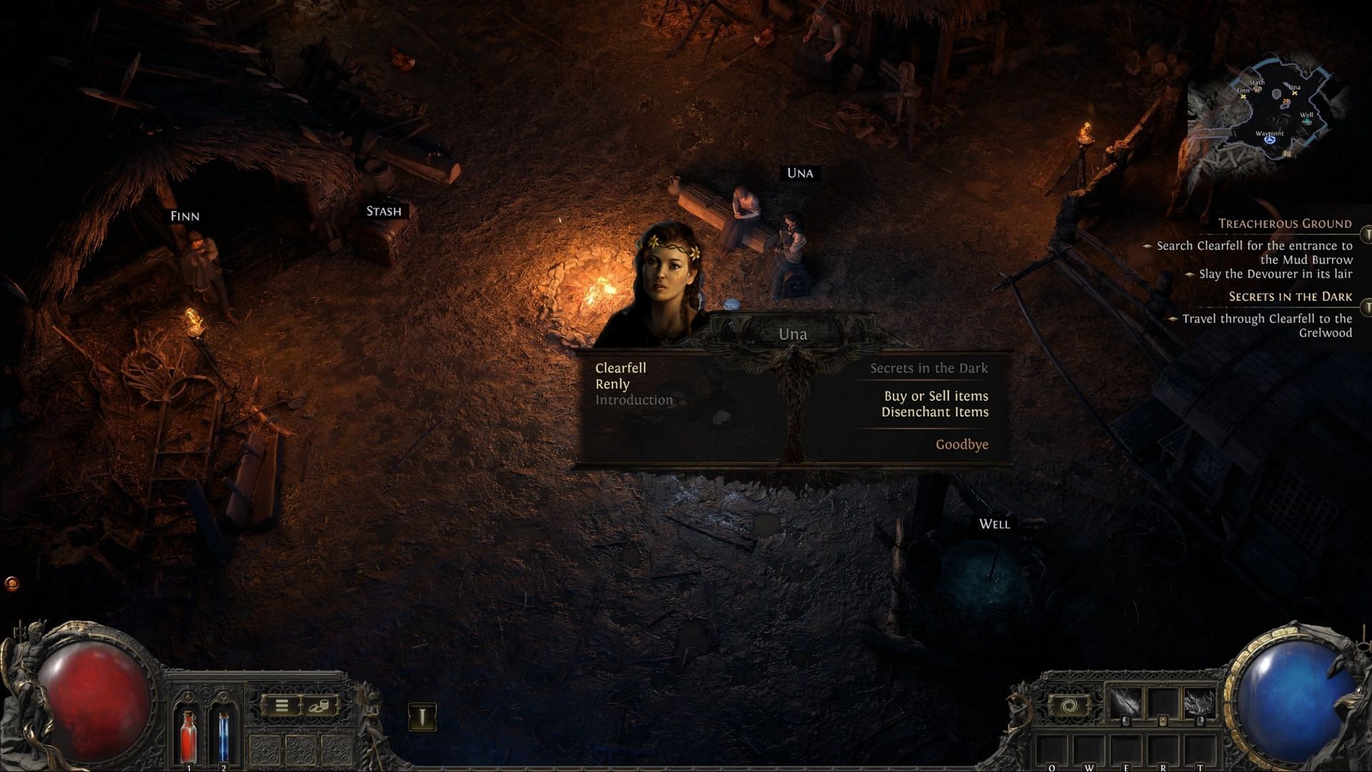 There&#039;s a lot to do even in the first Act of Path of Exile 2 (Image via Grinding Gear Games)