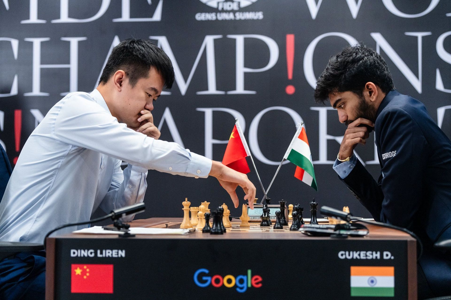 World Chess Championship 2024 Gukesh and Ding Liren settle for a draw