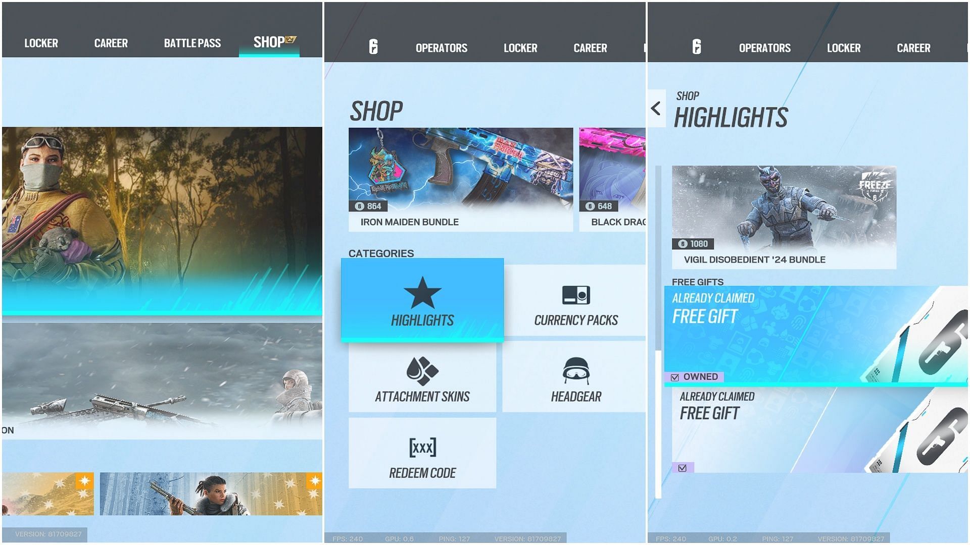 Steps to claim your Holiday Pack 2024 (Image via Ubisoft)