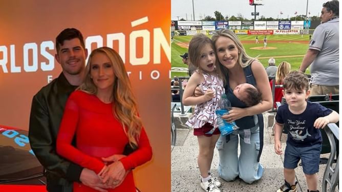 "Willow would freak" - Carlos Rodon's wife Ashley shares glimpses of son Silo throwing Santa Claus around ahead of Christmas