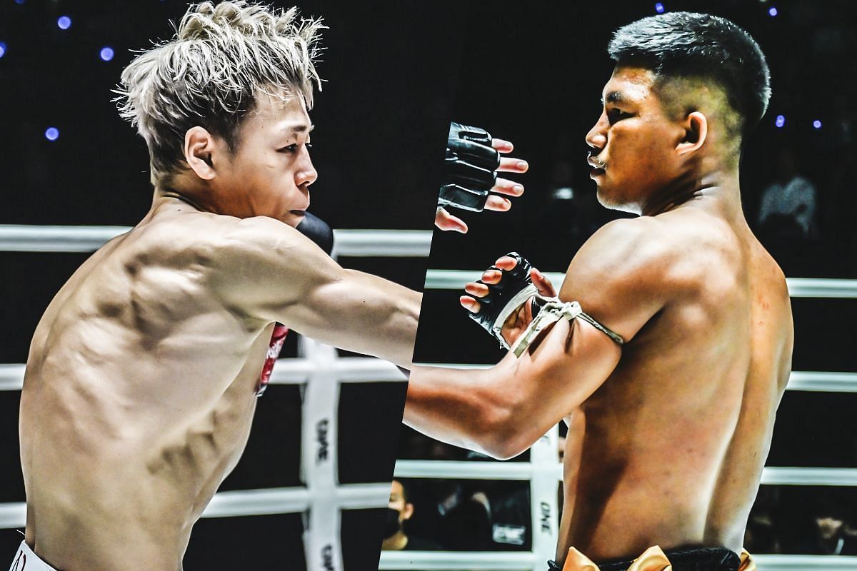 Takeru (Left) has had Rodtang (Right) in his sights since arriving in ONE Championship