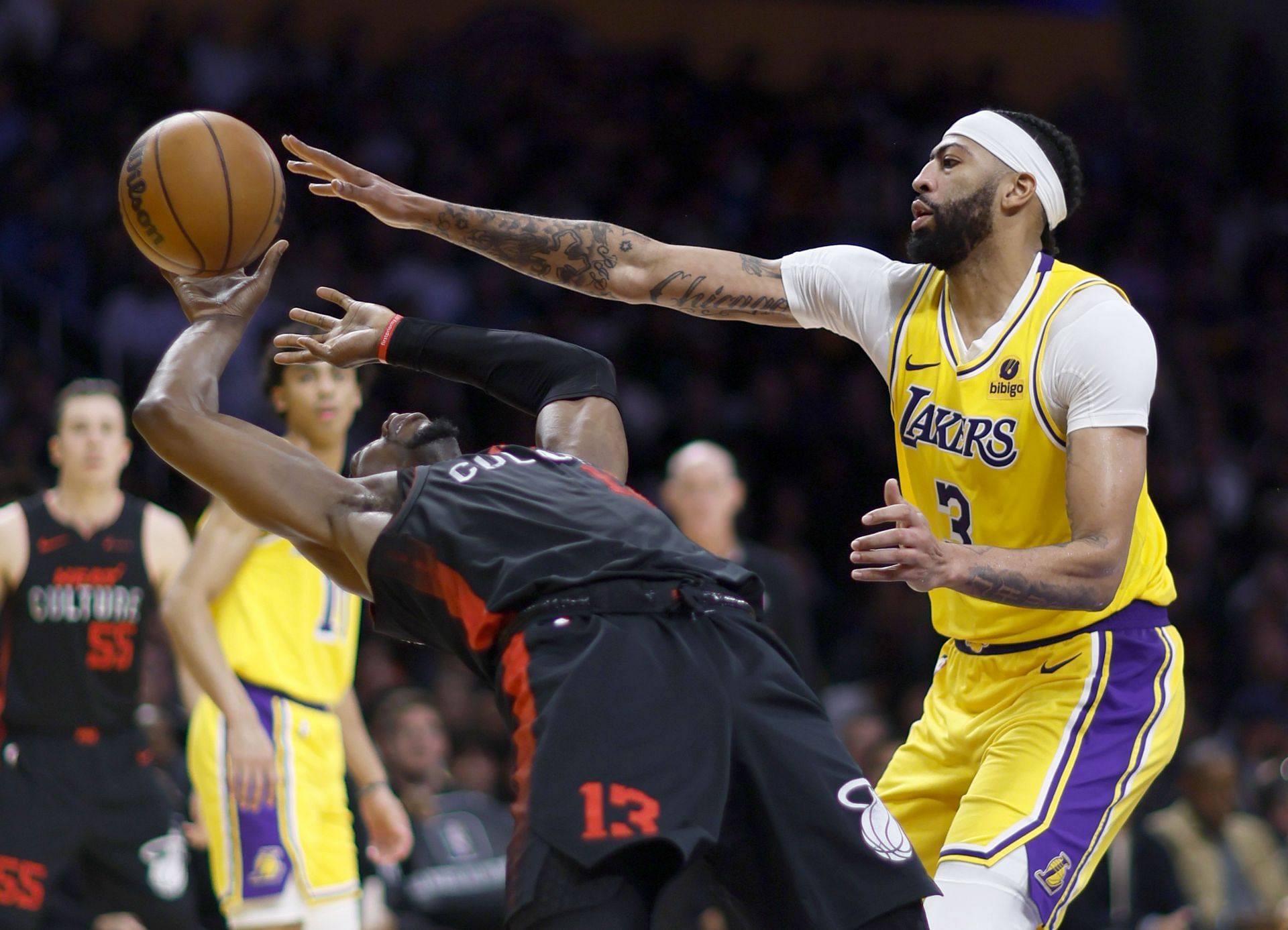 Lakers vs Heat at Crypto.com Arena - Source: Getty