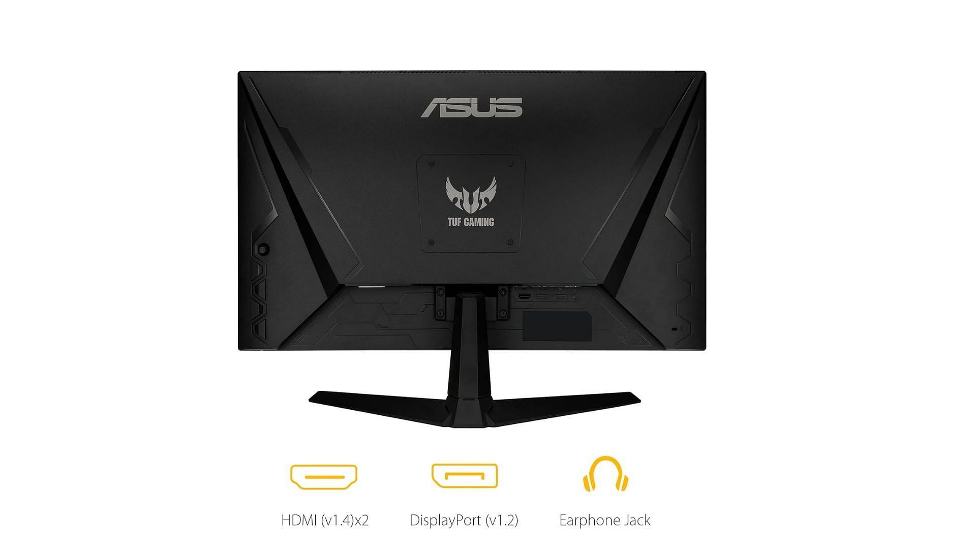 Port selection on the monitor (Image via Asus)