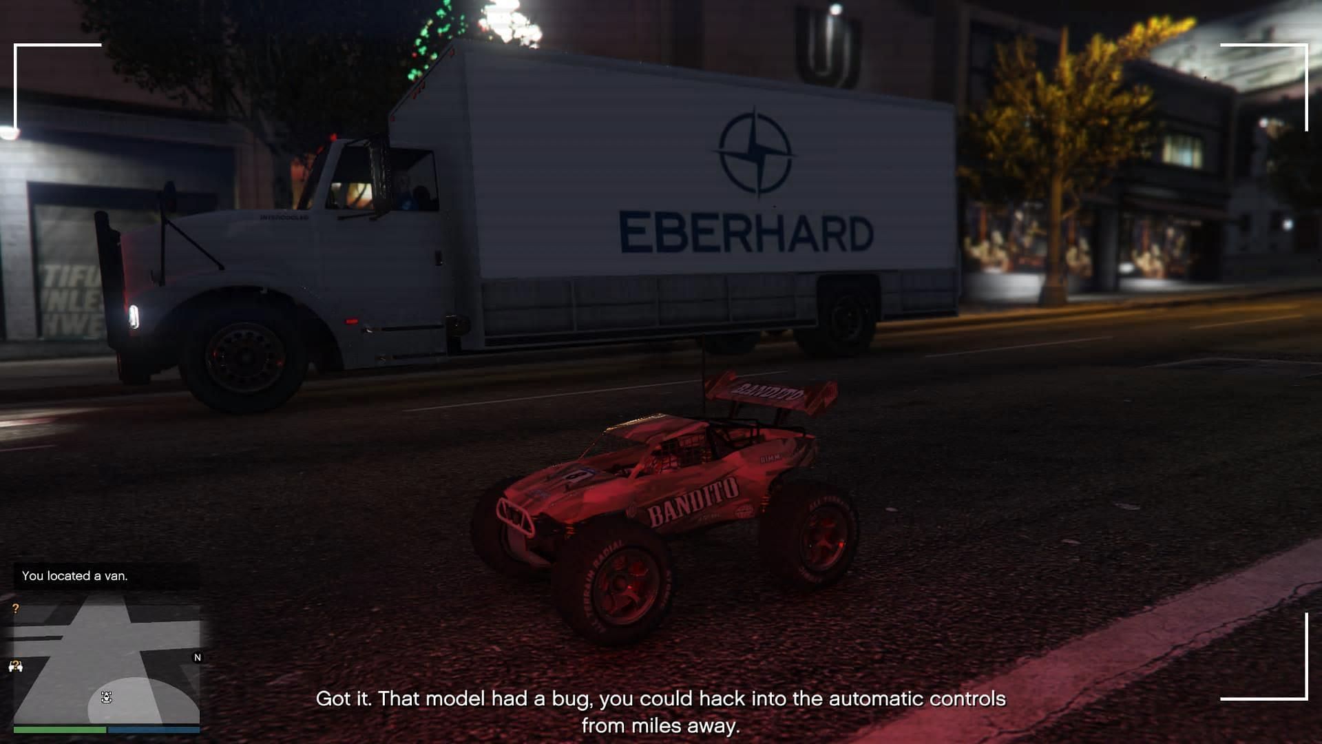 The Eberhard van (Image via Rockstar Games)