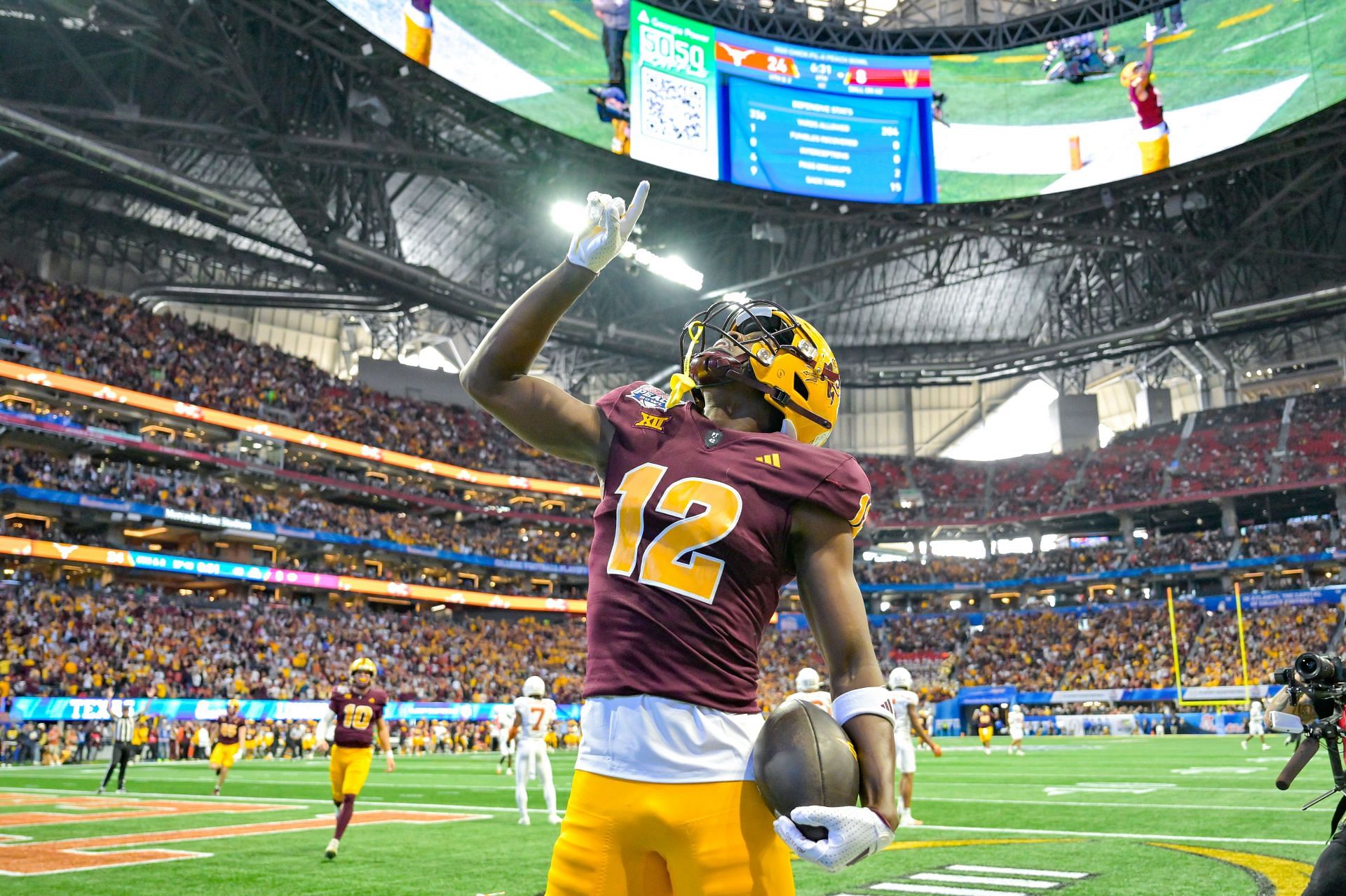 COLLEGE FOOTBALL: JAN 01 CFP Quarterfinal Chick-fil-A Peach Bowl - Texas vs Arizona State